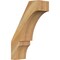 Ekena Millwork 6"W x 14"D x 22"H Balboa Rough Sawn Knee Brace, Western Red Cedar BRC06X14X22BOA00RWR - alternate 1